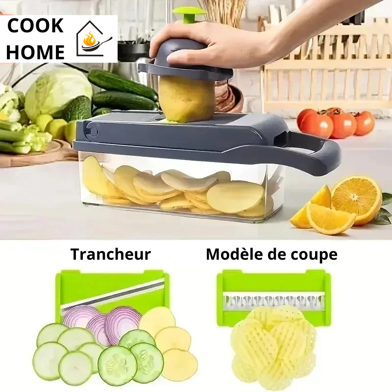 Hachoir à Légumes Multifonction 16 en 1